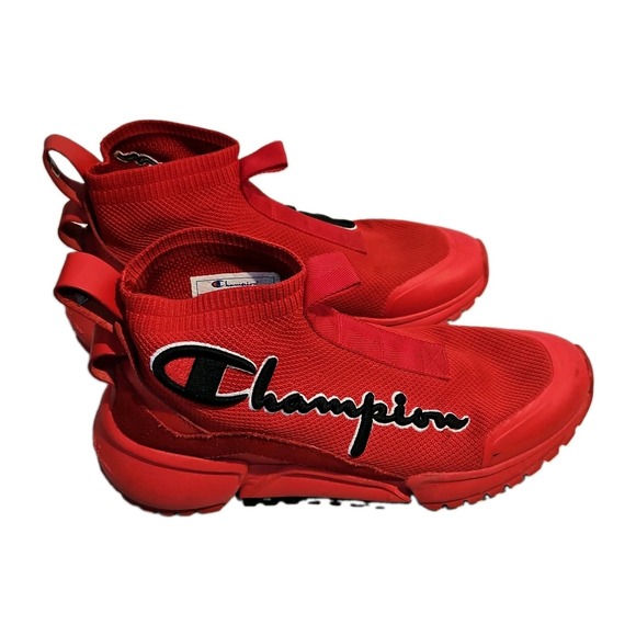 Champion Other - Men's Champion RF Mid Pull On Mid Top Lifestyle Sneaker Red Size 10 M